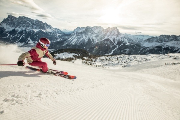 Die vielleicht längste blaue Piste Österreichs?