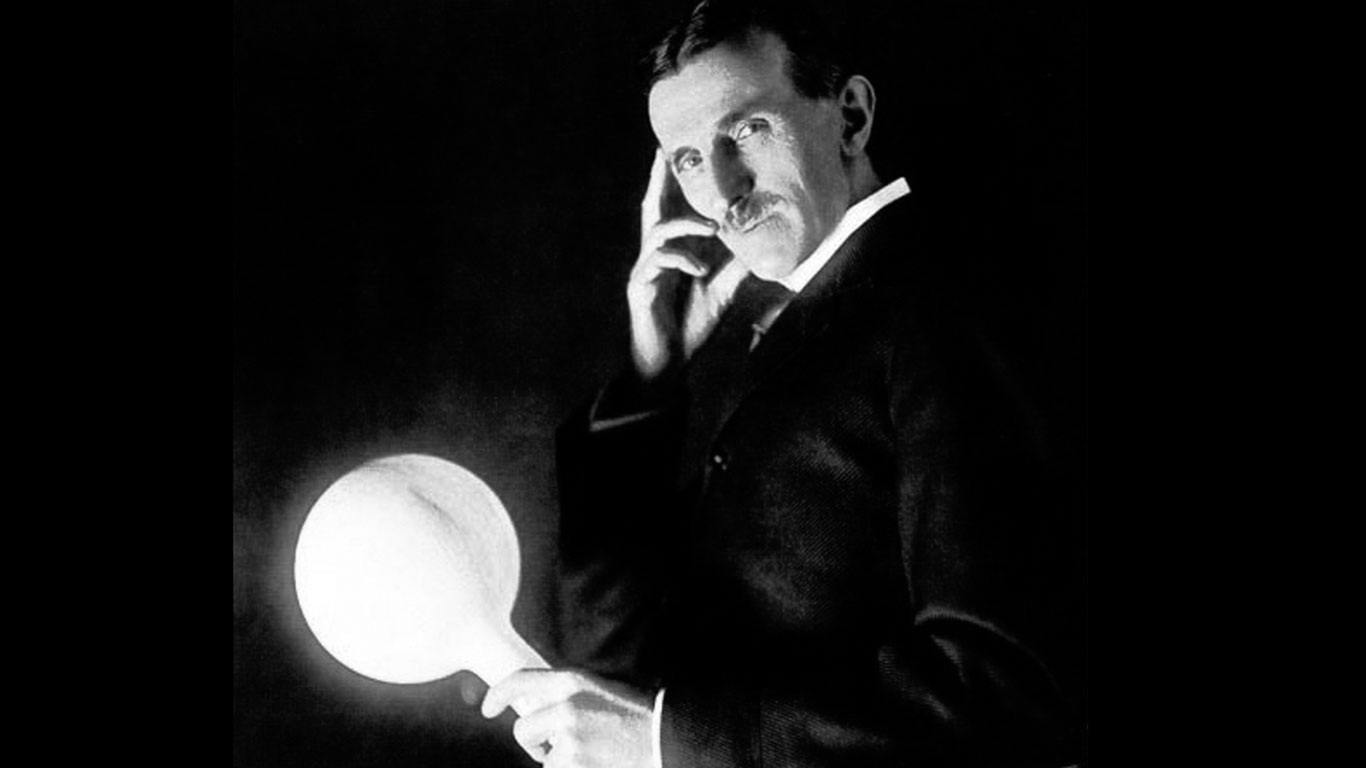 Nikola Tesla und der Wechselstrom