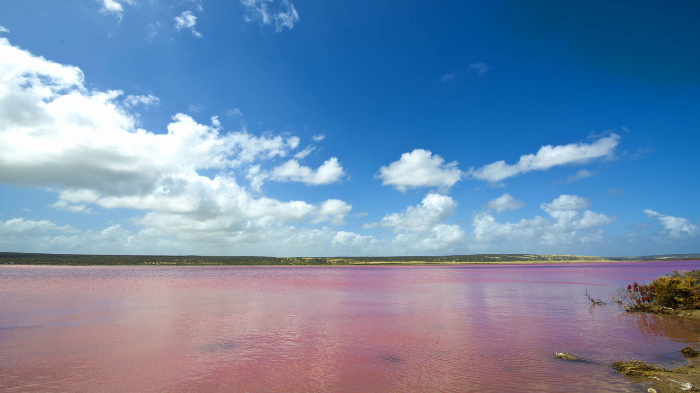 Lake Hillier, Australien