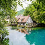 Höhlensystem Blautopf: das Geheimnis der Tropfstein-Kathedralen