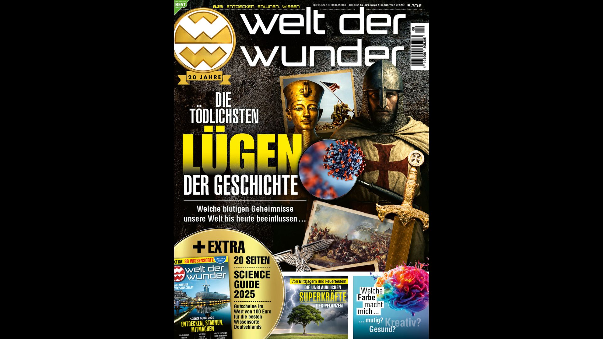 Das Welt der Wunder Magazin Juli 2025