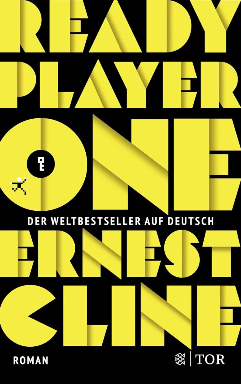 Der Roman „Ready Player One” von Ernest Cline, Cover
